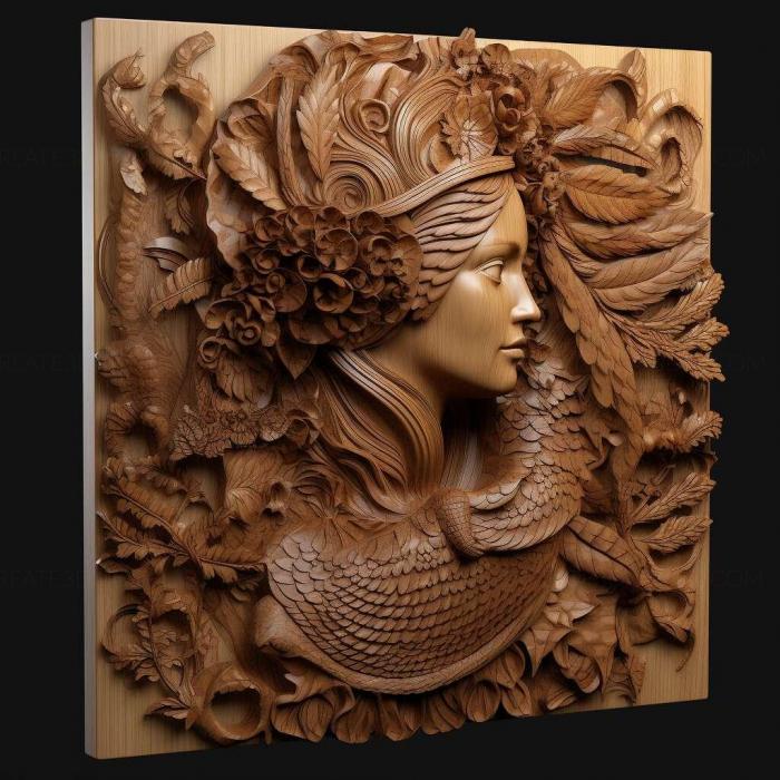 نموذج ثلاثي الأبعاد لآلة CNC 3D Art 